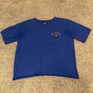 St. Kitts Kids Blue T-Shirt